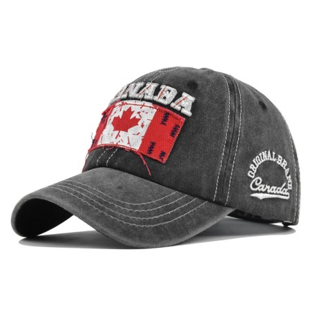 Canada Embroidered Vintage Baseball Cap | 2026 Soccer Fan Hat