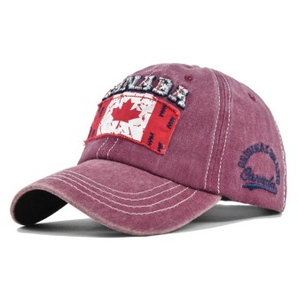 Canada Embroidered Vintage Baseball Cap | 2026 Soccer Fan Hat 2
