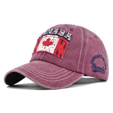 Canada Embroidered Vintage Baseball Cap | 2026 Soccer Fan Hat