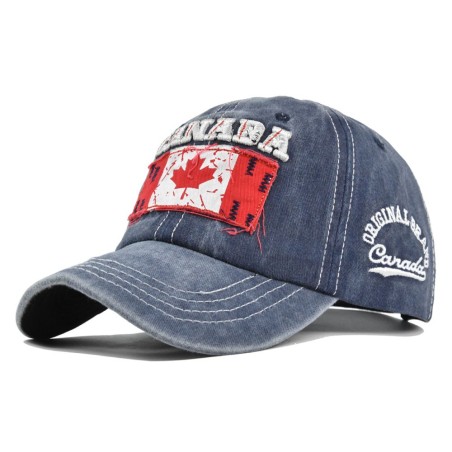 Canada Embroidered Vintage Baseball Cap | 2026 Soccer Fan Hat