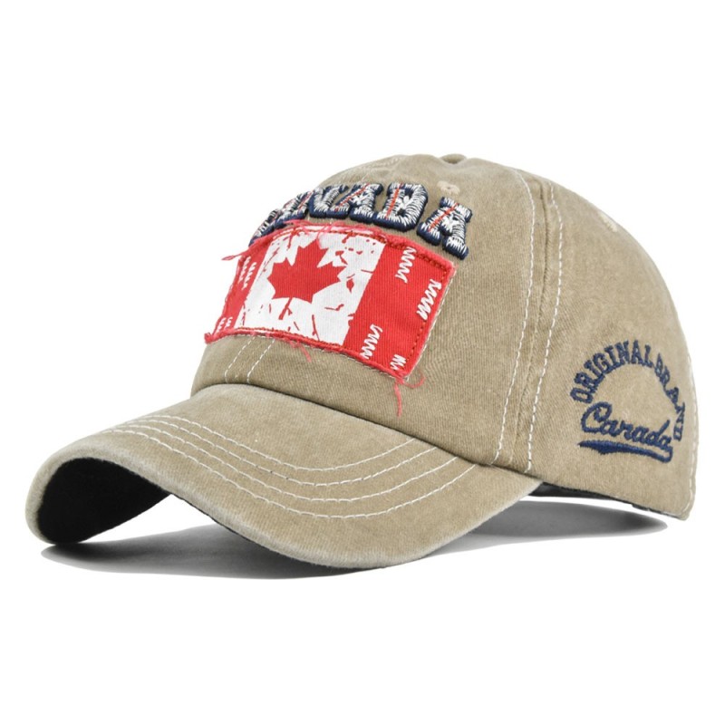 Canada Embroidered Vintage Baseball Cap | 2026 Soccer Fan Hat