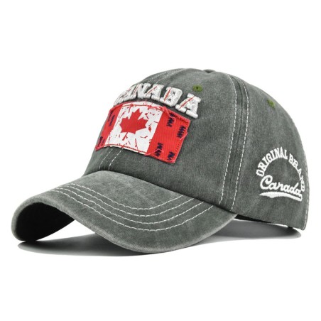 Canada Embroidered Vintage Baseball Cap | 2026 Soccer Fan Hat