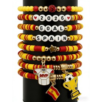 2026 New Style Football Bracelet Set International Soccer Tournament Fan Souvenir Wristbands 2