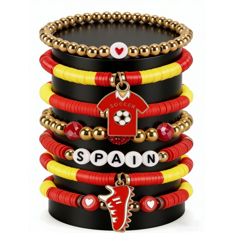 2026 New Style Football Bracelet Set International Soccer Tournament Fan Souvenir Wristbands
