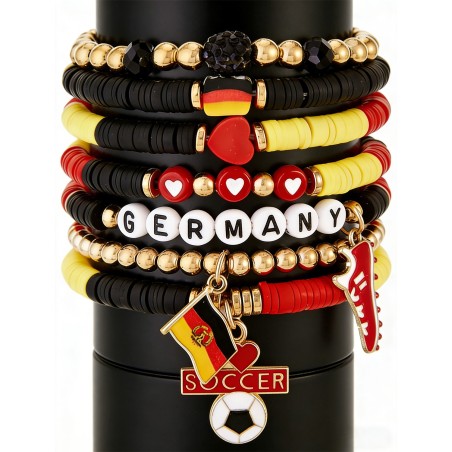 2026 New Style Football Bracelet Set International Soccer Tournament Fan Souvenir Wristbands