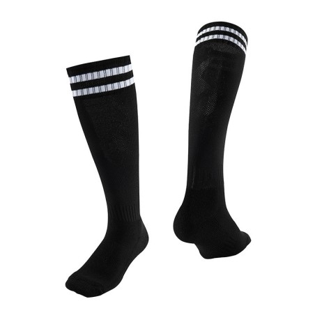 Thickened Towel Bottom Football Socks | Striped Over-the-Knee Long Soccer Socks
