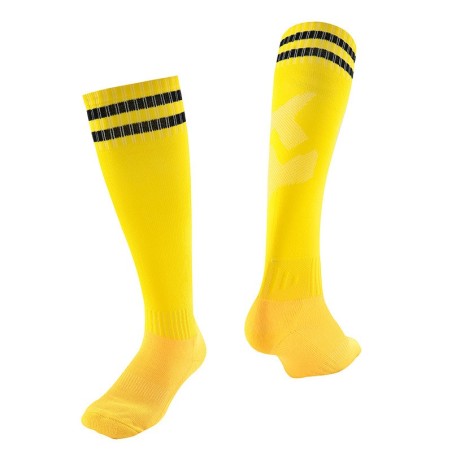 Thickened Towel Bottom Football Socks | Striped Over-the-Knee Long Soccer Socks