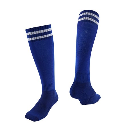 Thickened Towel Bottom Football Socks | Striped Over-the-Knee Long Soccer Socks