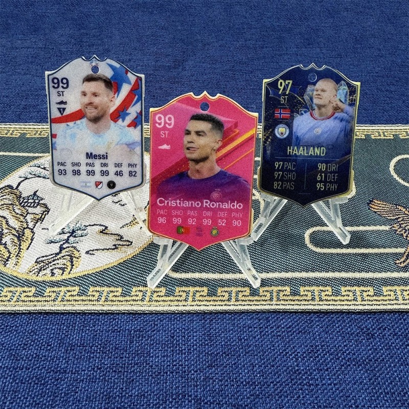 Soccer Game Score Card Acrylic Keychain Pendant Decorative Charm Ideal for Football Tournaments & Fans