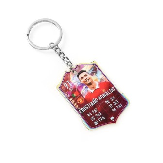 Soccer Game Score Card Acrylic Keychain Pendant Decorative Charm Ideal for Football Tournaments & Fans 2