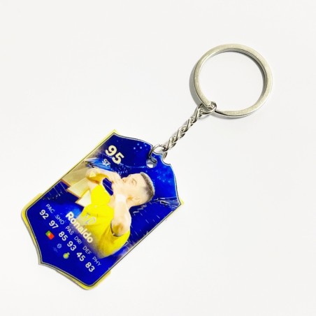 Soccer Game Score Card Acrylic Keychain Pendant Decorative Charm Ideal for Football Tournaments & Fans