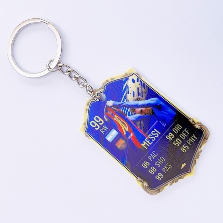 Soccer Game Score Card Acrylic Keychain Pendant Decorative Charm Ideal for Football Tournaments & Fans