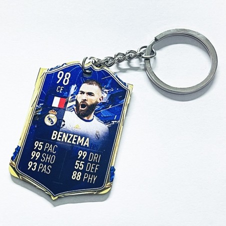 Soccer Game Score Card Acrylic Keychain Pendant Decorative Charm Ideal for Football Tournaments & Fans