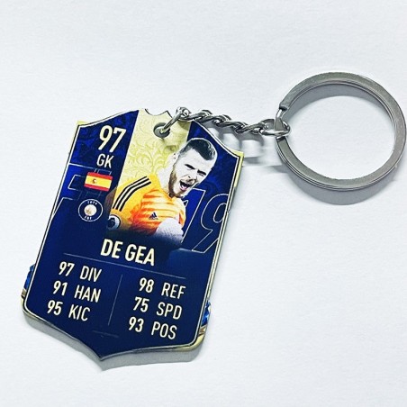 Soccer Game Score Card Acrylic Keychain Pendant Decorative Charm Ideal for Football Tournaments & Fans
