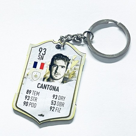 Soccer Game Score Card Acrylic Keychain Pendant Decorative Charm Ideal for Football Tournaments & Fans