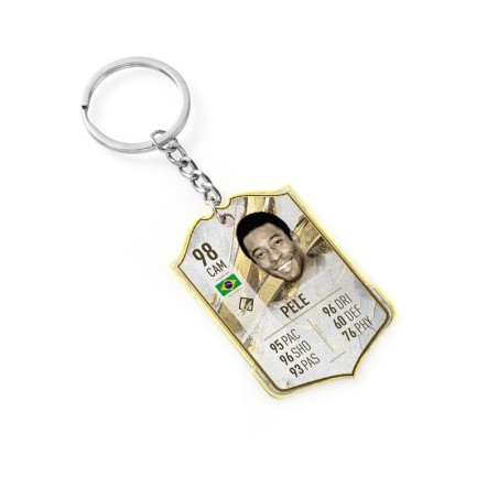 Soccer Game Score Card Acrylic Keychain Pendant Decorative Charm Ideal for Football Tournaments & Fans