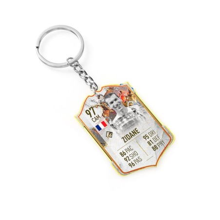 Soccer Game Score Card Acrylic Keychain Pendant Decorative Charm Ideal for Football Tournaments & Fans