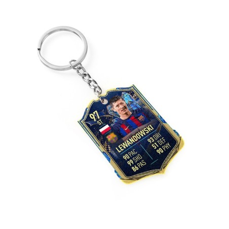 Soccer Game Score Card Acrylic Keychain Pendant Decorative Charm Ideal for Football Tournaments & Fans