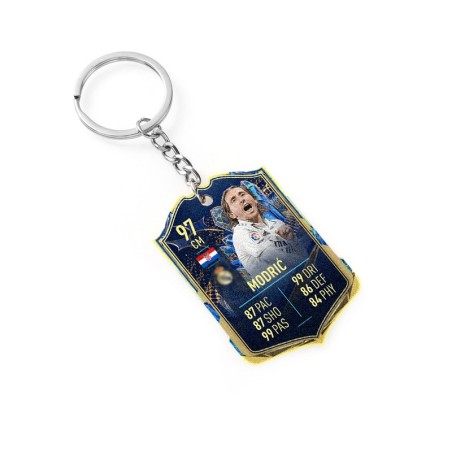Soccer Game Score Card Acrylic Keychain Pendant Decorative Charm Ideal for Football Tournaments & Fans