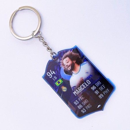 Soccer Game Score Card Acrylic Keychain Pendant Decorative Charm Ideal for Football Tournaments & Fans