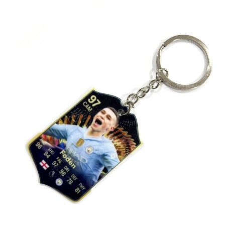 Soccer Game Score Card Acrylic Keychain Pendant Decorative Charm Ideal for Football Tournaments & Fans