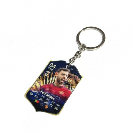 Soccer Game Score Card Acrylic Keychain Pendant Decorative Charm Ideal for Football Tournaments & Fans
