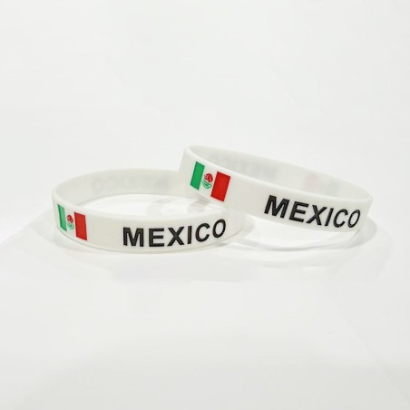 2026 National Flag Silicone Wristband Soccer Fan Bracelet for Global Football Tournaments