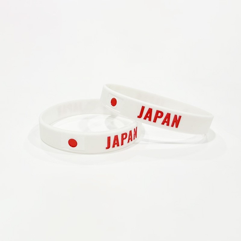 2026 National Flag Silicone Wristband Soccer Fan Bracelet for Global Football Tournaments
