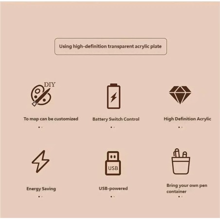 Soccer Match Themed Night Light | Sports Decor Ornament for Bedroom Bedside