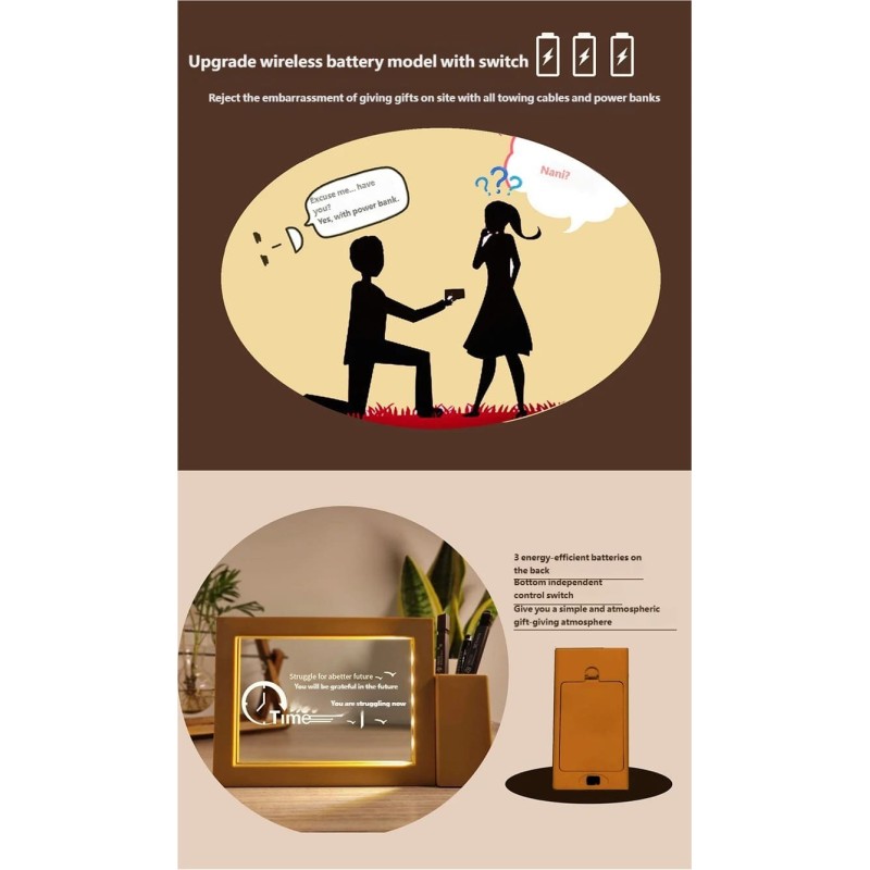 Soccer Match Themed Night Light | Sports Decor Ornament for Bedroom Bedside