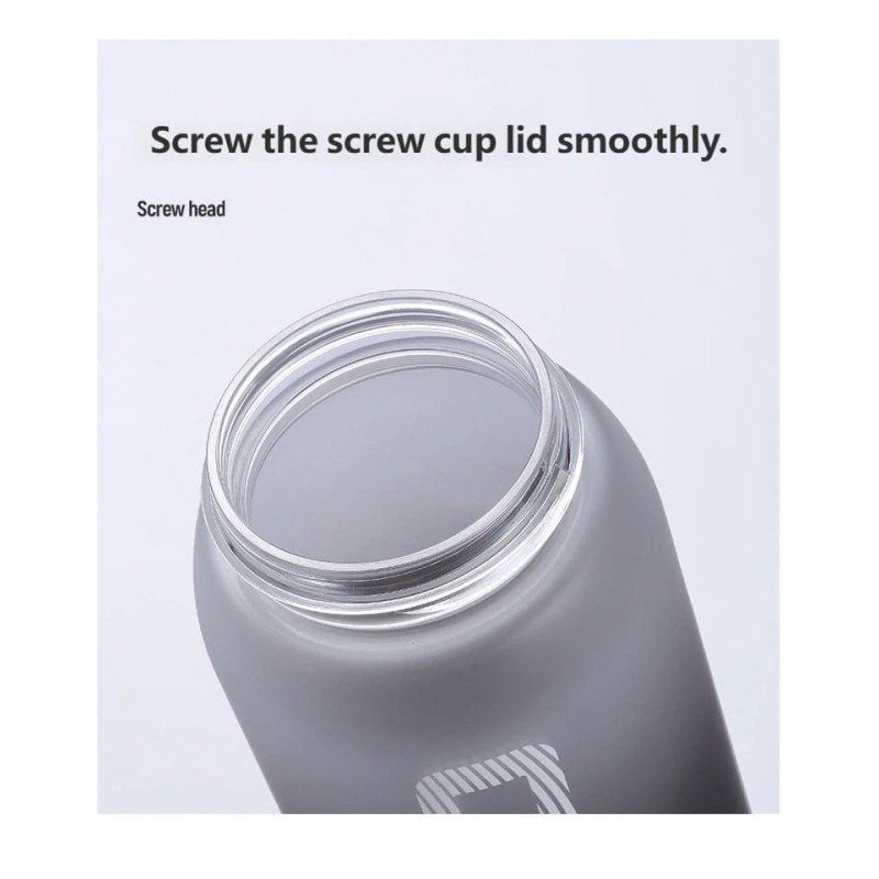 Large Capacity 1000ml Plastic Cup with Straw | Soccer Fan Sports Water Bottle
