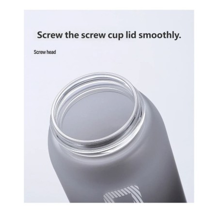 Large Capacity 1000ml Plastic Cup with Straw | Soccer Fan Sports Water Bottle