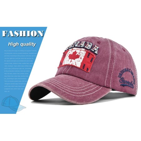 Canada Embroidered Vintage Baseball Cap | 2026 Soccer Fan Hat