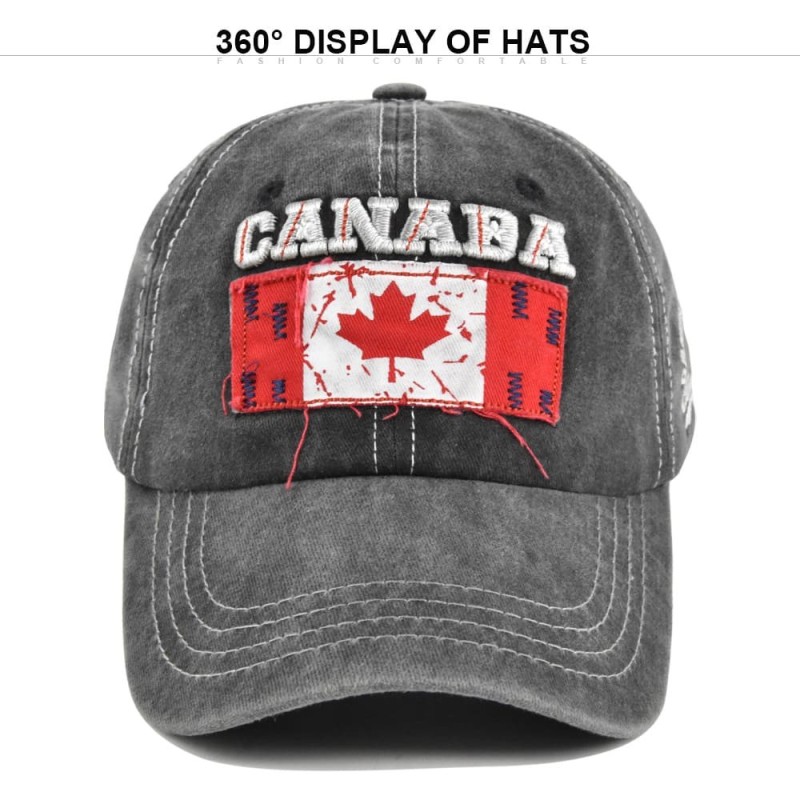 Canada Embroidered Vintage Baseball Cap | 2026 Soccer Fan Hat