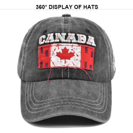 Canada Embroidered Vintage Baseball Cap | 2026 Soccer Fan Hat