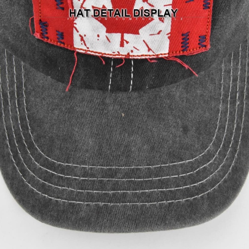 Canada Embroidered Vintage Baseball Cap | 2026 Soccer Fan Hat