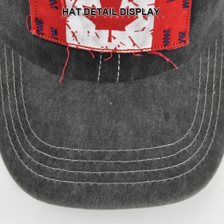 Canada Embroidered Vintage Baseball Cap | 2026 Soccer Fan Hat
