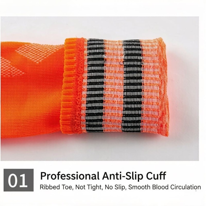 Thickened Towel Bottom Football Socks | Striped Over-the-Knee Long Soccer Socks