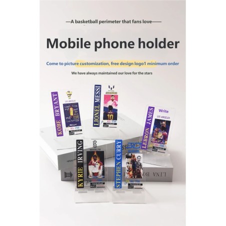 Soccer Player Style Acrylic Stand | Phone Holder for Fans