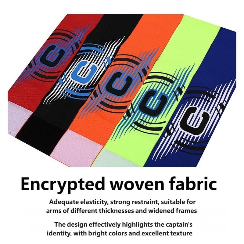 High Quality Soccer Captain Armband Ideal for Football Tournaments & Team Events