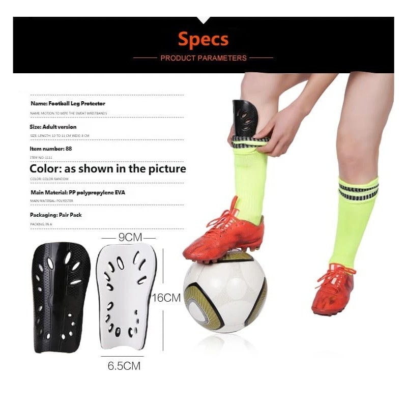 Lightweight Breathable Soccer Shin Guards Professional Protective Gear for Adults & Kids Ideal for Football Matches & Training