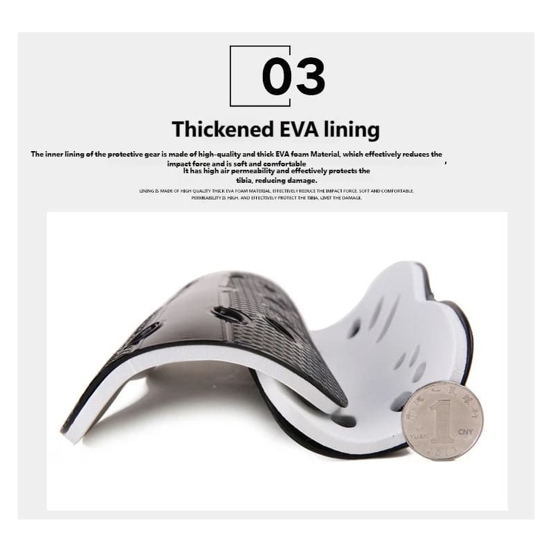 Lightweight Breathable Soccer Shin Guards Professional Protective Gear for Adults & Kids Ideal for Football Matches & Training