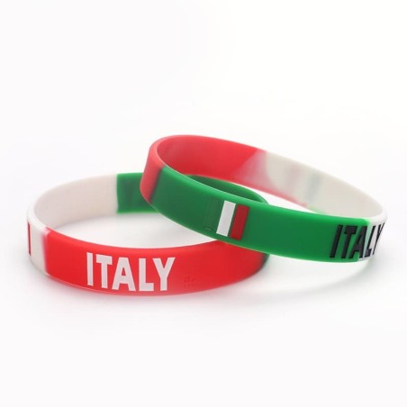 2026 National Flag Silicone Wristband Soccer Fan Bracelet for Global Football Tournaments