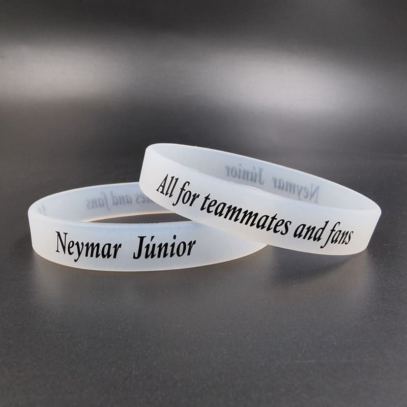 Soccer Sports Silicone Wristband with Signature Design Ideal for Football Tournaments & Fans
