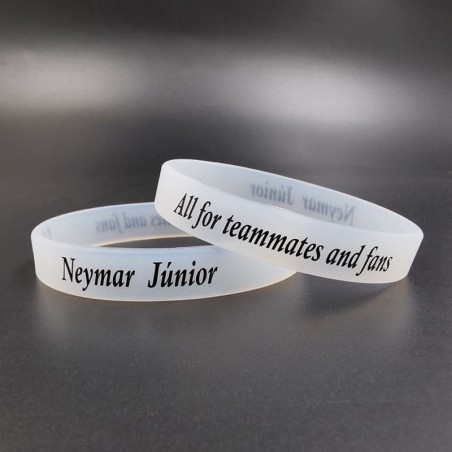 Soccer Sports Silicone Wristband with Signature Design Ideal for Football Tournaments & Fans