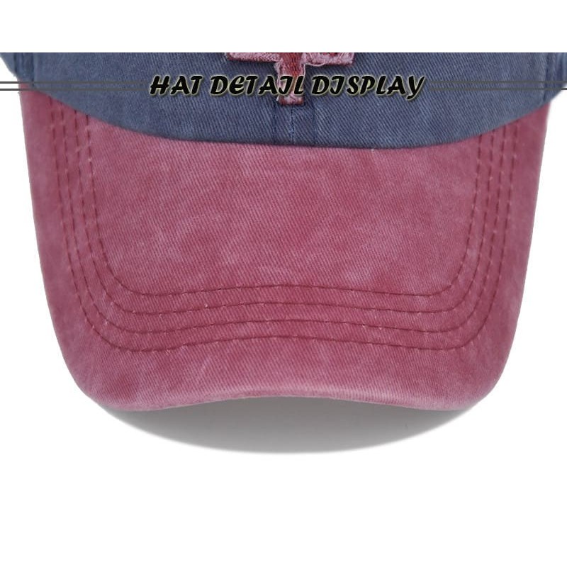 Retro Canada Maple Leaf Embroidered Adjustable Baseball Cap Football Tournament Supporter Hat