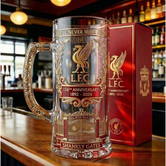Commemorative Draft Beer Cup | Custom Souvenir Beer Glass for Bar & Home