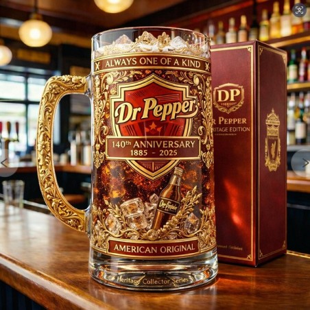 Commemorative Draft Beer Cup | Custom Souvenir Beer Glass for Bar & Home