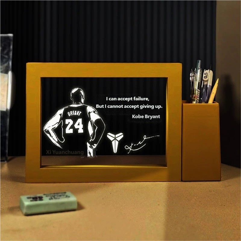 Soccer Match Themed Night Light | Sports Decor Ornament for Bedroom Bedside