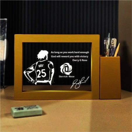 Soccer Match Themed Night Light | Sports Decor Ornament for Bedroom Bedside